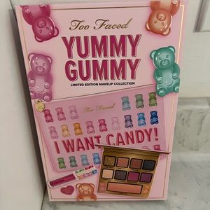 Too Faced Yummy Gummy I Want Candy Makeup Set Kit Holiday Makeup NEW